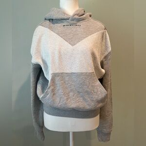 Twenty Montreal Heather Gray and white hoodie. Size M. Brand new with tags.